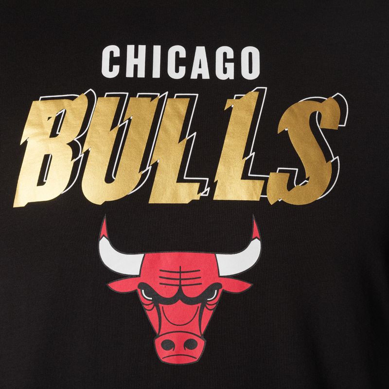 Vyriški marškinėliai New Era Team Script OS Tee Chicago Bulls black 8